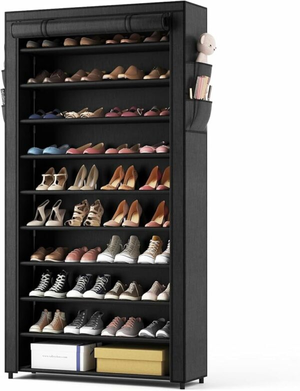 Rangement à tissu pour chaussures 10 étagères